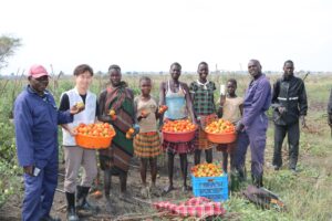 カラモジャ地域における持続可能な営農・養殖を通した生計向上と栄養改善プロジェクト